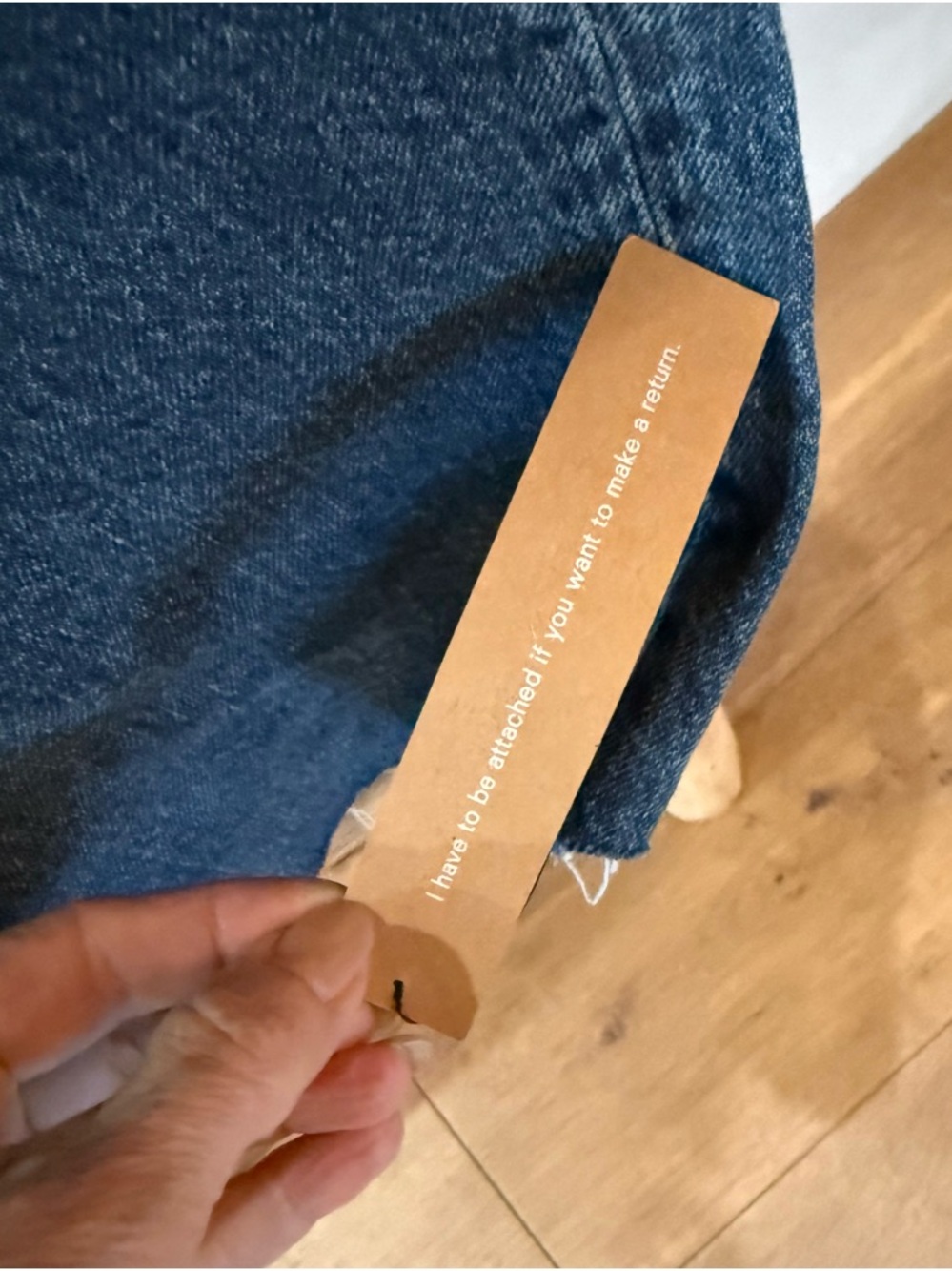 Reformation jeans Hemlock wash Tazz Denim Maxi Skirt - Picture 3 of 13